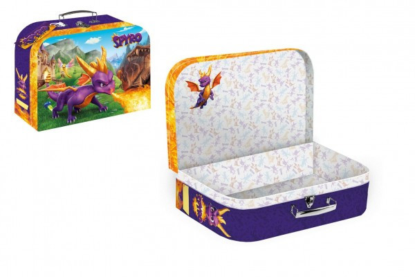 Spyro school papierowa walizka/walizka 35x23x10cm