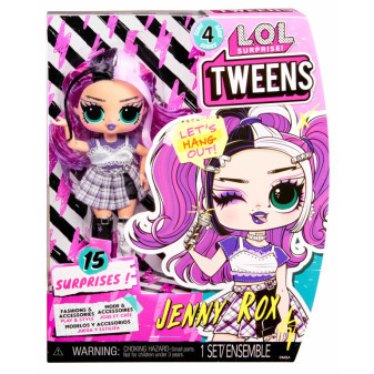 LOL Niespodzianka! Tweens Doll Series 4 - Jenny Rox