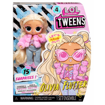 LOL Niespodzianka! Tweens Doll Series 4 - Olivia Flutter