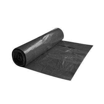 Worek LDPE 160 l, 90x110 cm, 45 mikr., 10 szt./rolka, czarny, 0701000