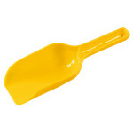 Łopata do piasku Androni - 23 cm żółta