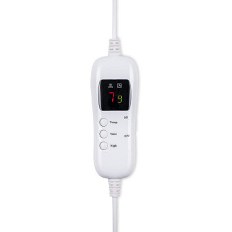Tresko Elektryczny Koc Grzewczy 160x120cm Kremowy