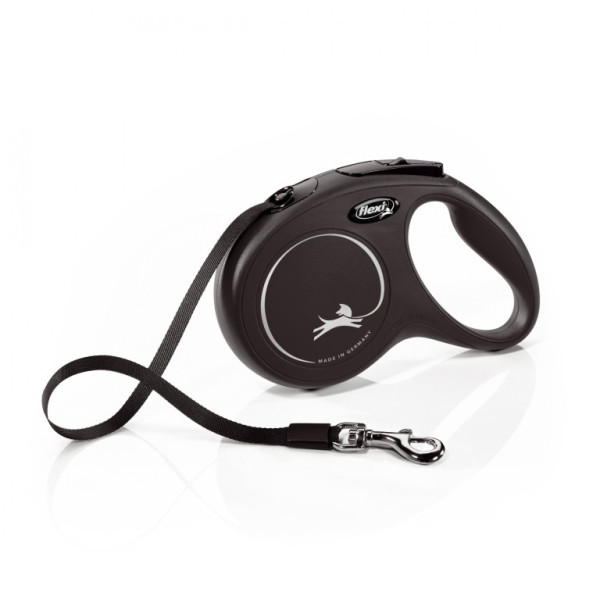 Taśma flexi New Classic M 5m/25kg czarna