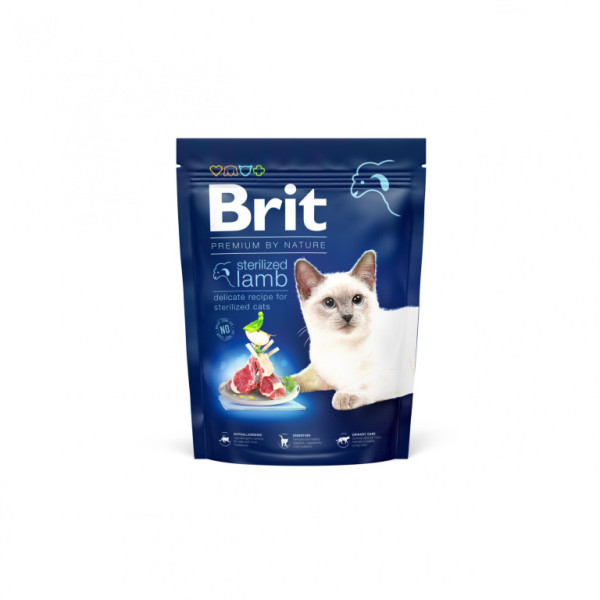 Brit Premium by Nature Cat Sterylizowana jagnięcina 300 g
