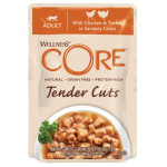 Saszetka Wellness Core Cat Tender kurczak i indyk w sosie 85g