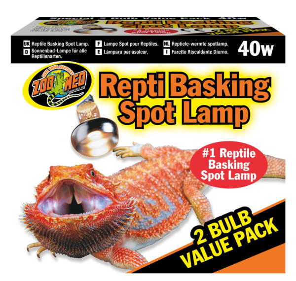 Lampa grzewcza ZMD Basking Spot 2 szt. 40W