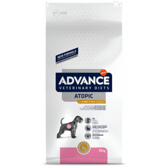 ADVANCE-VD Dog Avet Dog Atopic MED/MAX królik 12kg