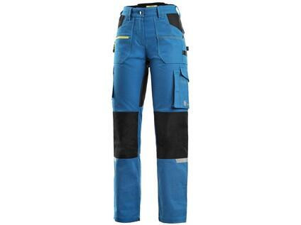 Spodnie CXS STRETCH damskie, średnio niebiesko - czarne