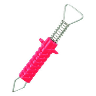 Wyciągacz kleszczy - plastikowy z metalową sprężyną 8cm TRIXIE