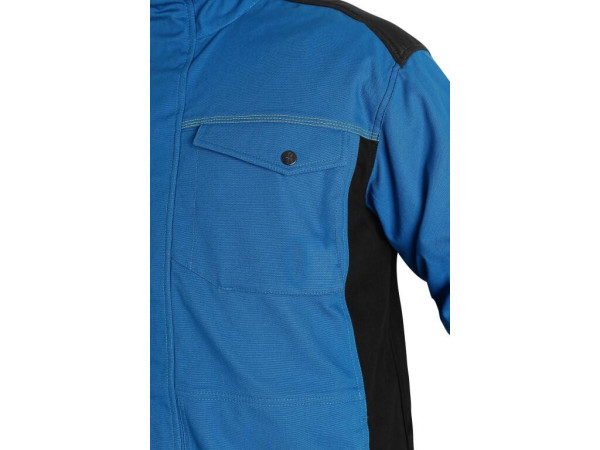 Bluzka CXS STRETCH, 170-176cm, męska, średni niebiesko-czarna, rozmiar 56