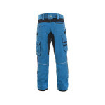 Spodnie CXS STRETCH, 170-176cm, męskie, średnio niebiesko-czarne, rozmiar 50