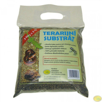 Podłoże do terrarium Robimaus 3l