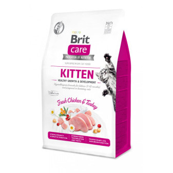 Brit Care Cat bezzbożowa karma dla kociąt 0,4kg