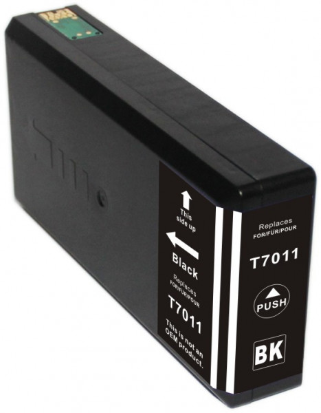 Alternative Color X T7011 — czarny tusz do Epson WorkForce 4000/4500, 70 ml