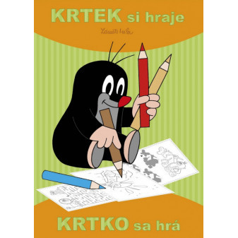 kolorowanka A4 Kret gra