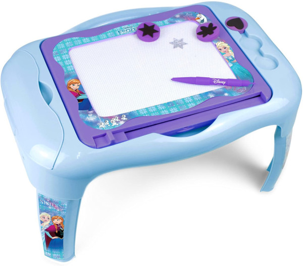 Darpeje Frozen Stolik dziecięcy z dwustronną tablicą