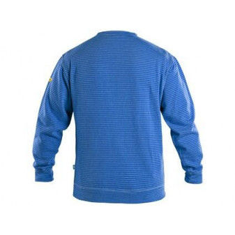 Bluza CXS DENALI, ESD antystatyczna, średni niebieski