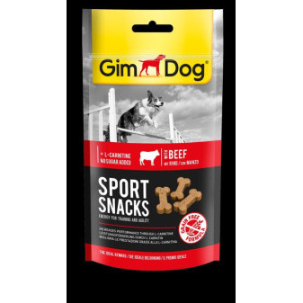 GIMDOG Sportsnacks wołowina 60g