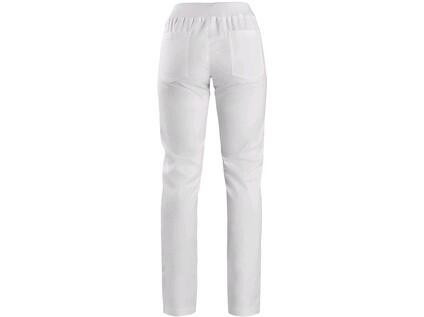 Spodnie CXS IRIS, damskie, w kolorze białym, rozmiar 38