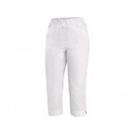 Spodnie CXS AMY, długość 3/4, damskie, białe, rozmiar 38