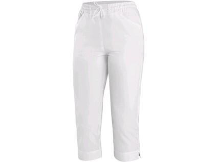 Spodnie CXS AMY, długość 3/4, damskie, białe, rozmiar 38