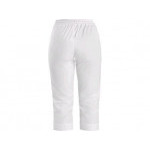 Spodnie CXS AMY, długość 3/4, damskie, białe, rozmiar 40