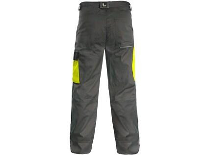 Spodnie CXS PHOENIX CEFEUS, męskie, szaro-żółte, rozmiar. 50