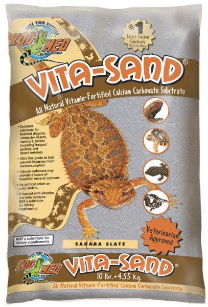 Vita-Sand® Piasek do terrarium - łupek Sahara
