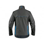 Bluzka CXS NAOS, męska, szaro-czarna, akcesoria HV Blue, rozmiar 52