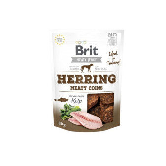 Brit Jerky Śledź Mięsne Monety 80g