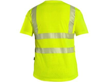 Koszulka CXS BANGOR, ostrzegawcza, męska, żółta, rozmiar L