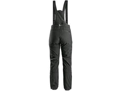 Spodnie CXS TRENTON, zimowy softshell, damskie, czarne, rozmiar 36