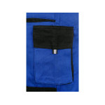 Spodnie do pasa CXS LUXY JOSEF, męskie, 170-176cm, niebiesko-czarne, rozmiar 44