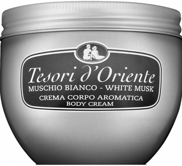 Tesori d'Oriente krem do ciała Muschio Bianco Białe piżmo, 300 ml