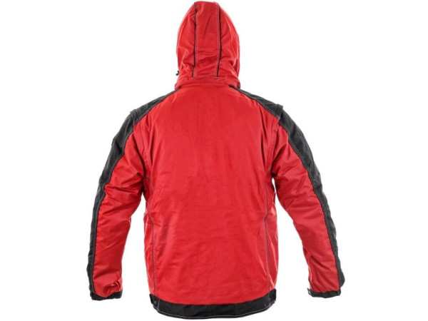 CXS IRVINE kurtka, zimowa, męska, czerwono-czarna, rozmiar 2XL
