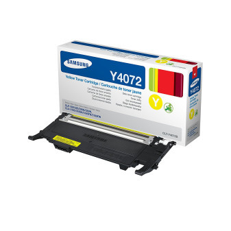 Oryginalny toner Samsung CLT-Y4072S żółty do CLP-320/325, CLX-3185, 1000 stron.