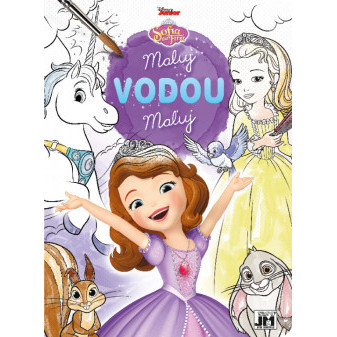 Kolorowanka A4 Malowanie wodą Sofia the First