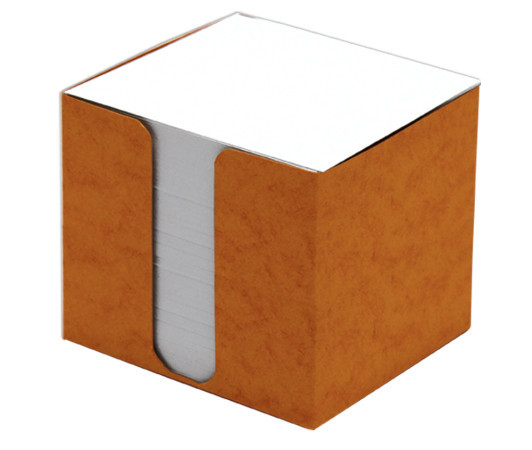 Cegła nieklejona 8,5 x 8,5 x 8 cm w pudełku, pomarańczowa 108310