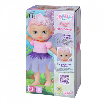 BABY born Książeczka do bajek Fioletowa Wróżka 18 cm
