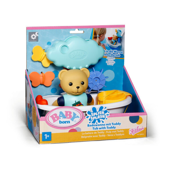 Wanna BABY born Splish Splash z misiem Teddy