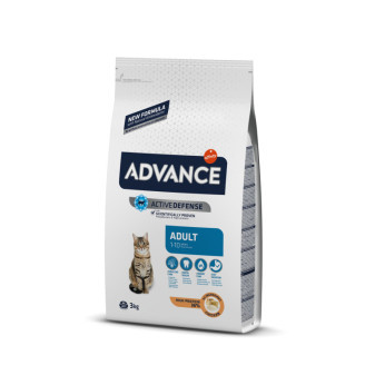 ADVANCE CAT Dorosły kurczak z ryżem 3kg