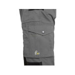 Spodnie CXS STRETCH, 170-176cm, męskie, szaro - czarne, rozmiar 44