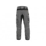 Spodnie CXS STRETCH, 170-176cm, męskie, szaro - czarne, rozmiar 44