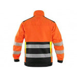CXS BENSON bluza ostrzegawcza, męska, pomarańczowo-czarna, rozmiar 52