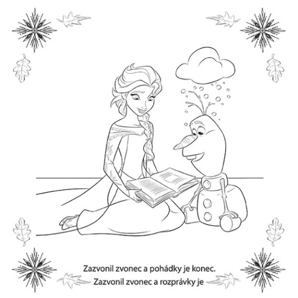 Gra pamięciowa w zeszycie ćwiczeń FROZEN - Frozen