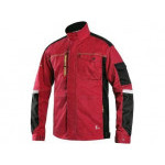 Bluzka CXS STRETCH, męska, czerwono - czarna, rozmiar 50