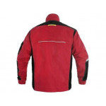 Bluzka CXS STRETCH, męska, czerwono - czarna, rozmiar 64
