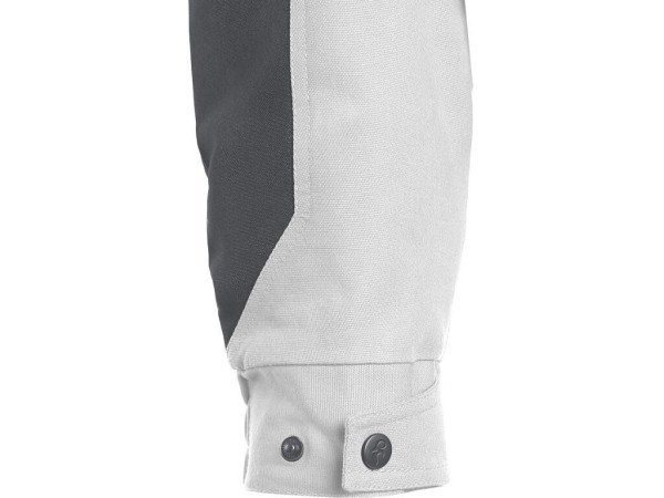 Bluzka CXS STRETCH, męska, biało - szara, rozmiar 64