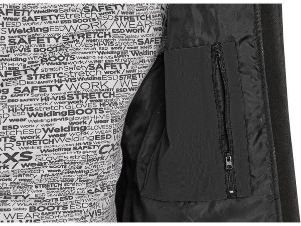 CXS STRETCH kurtka męska, softshell, czarna, rozmiar S