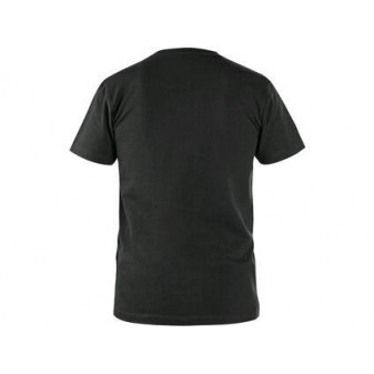 T-shirt CXS NOLAN, krótki rękaw, czarny